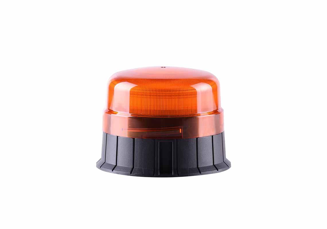Gyrophares Oranges LED flashant - fixation 3 points